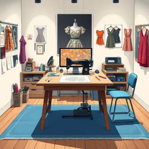 Proceso de digitalización de patrones de moda utilizando software de diseño y herramientas de vectorización